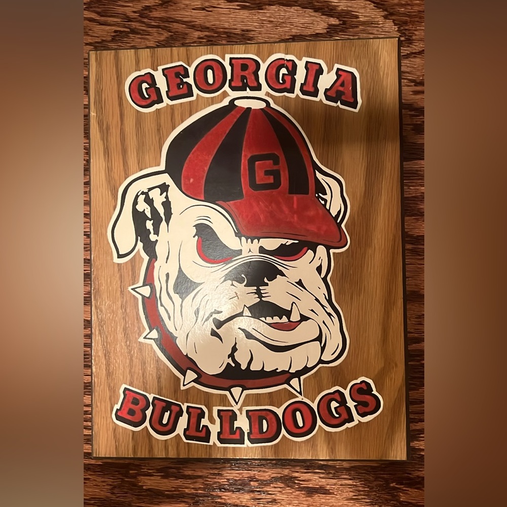 Georgia Bulldogs Sign